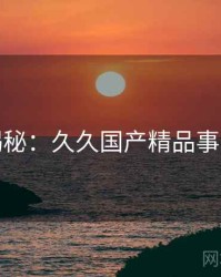 档案揭秘：久久国产精品事件重现