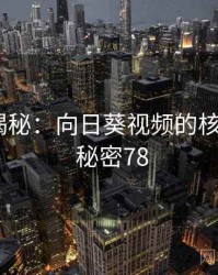 爆炸性揭秘：向日葵视频的核心秘密 · 秘密78