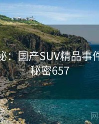 档案揭秘：国产SUV精品事件重现 · 秘密657
