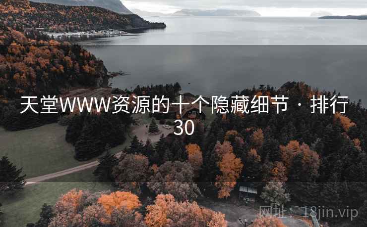 天堂WWW资源的十个隐藏细节 · 排行30