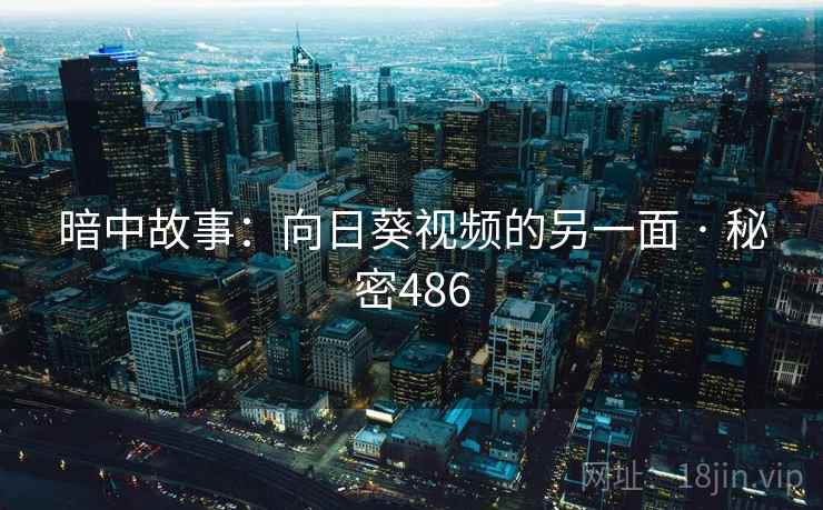暗中故事：向日葵视频的另一面 · 秘密486