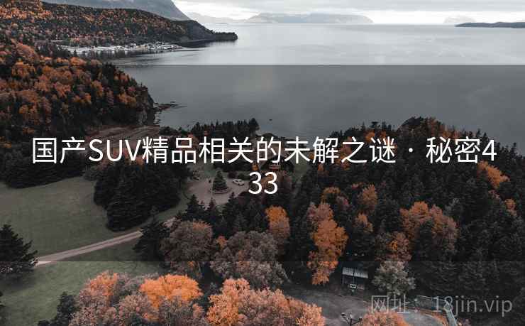 国产SUV精品相关的未解之谜 · 秘密433 国产SUV精品相关的未解之谜 · 秘密433